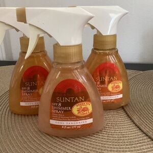 Bath & Body Works Cool Tangerine Shimmer Spray SPF 8 NEW Rare Green Tea 3 3 New